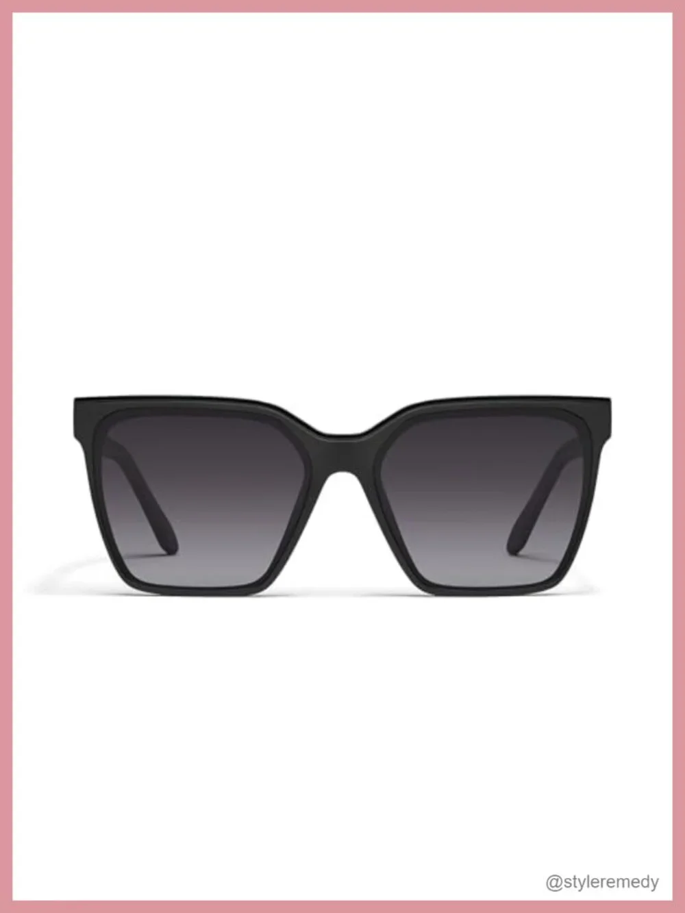 Square Sunglasses UV400 Polarized Metal Brow Bar